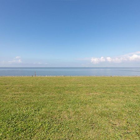 Apartment N14 Direkt Am Nordseedeich Mit Blick Auf Den See Nordstrand Eksteriør bilde